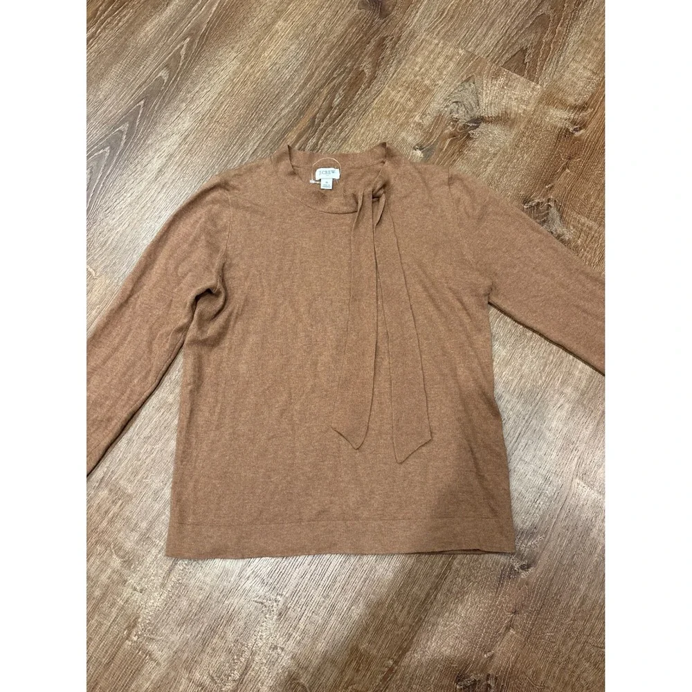 J Crew women's brown sweater NWOT